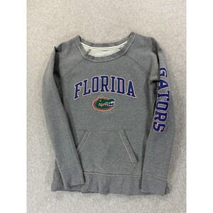 Florida Gators Long Sleeve Campus Sweatshirt (Women's Medium) Gray‎